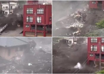 (VIDEO) STRAŠNO NEVRIJEME U JAPANU POKRENULO KLIZIŠTE: NESTALO OKO 20 LJUDI, UNIŠTENO NAJMANJE 10 KUĆA