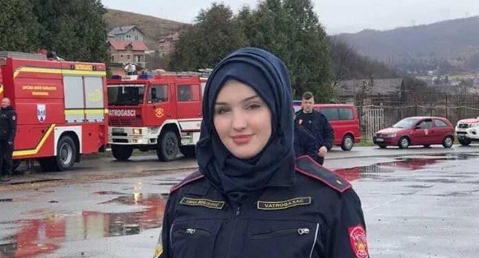 Sarajka pod hidžabom gasi vatru i ruši predrasude