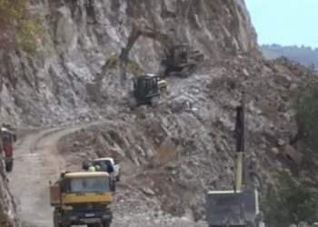 (VIDEO): Intenzivno se izgrađuje put od Tutina prema Gornjoj Pešteri kroz kanjon Vidrenjaka