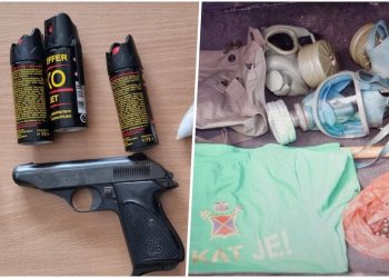 NIKŠIĆ: Policija uhapsila više osoba, krenuli na Cetinje, nađeno im oružje, kokain, palice, boks…