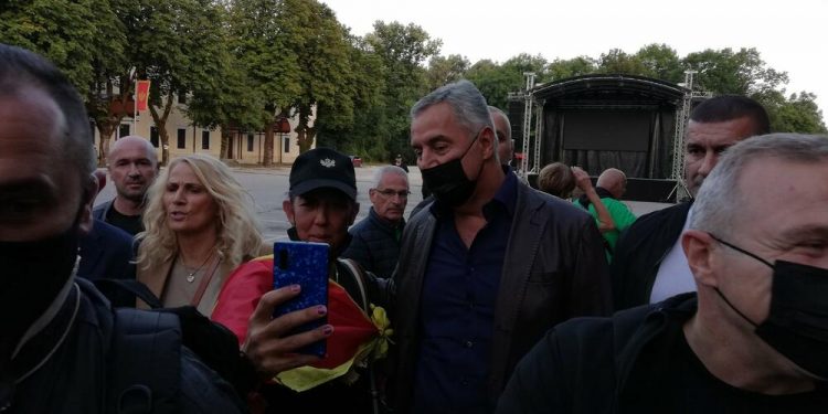 Đukanović na Cetinju
