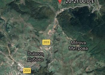 Oko ponoći još jedan zemljotres- epicentar u selu Žirče blizu Tutina