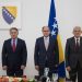 Komšmić i Džaferović na Bledskom strateškom forumu se sastali sa Šmitom