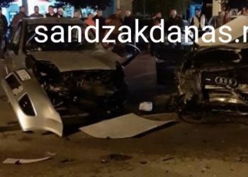 (FOTO) STRAVIČAN UDES U CENTRU SJENICE!