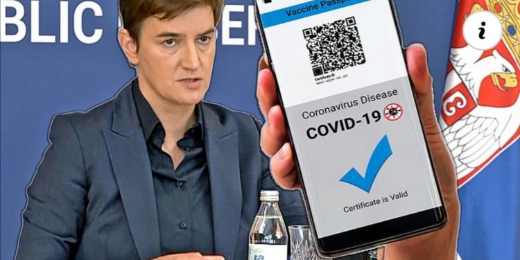 PREMIJERKA BRNABIĆ UŽIVO POSLE KRIZNOG ŠTABA: Uvode se kovid propusnice od subote u 22 za sve zatvorene ugostiteljske objekte