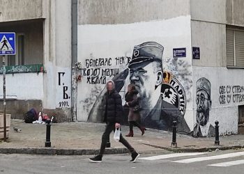 Sramotno: Sad i Dražin mural pravi društvo Mladiću u Beogradu