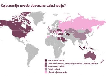 Koje zemlje uvode obaveznu vakcinaciju