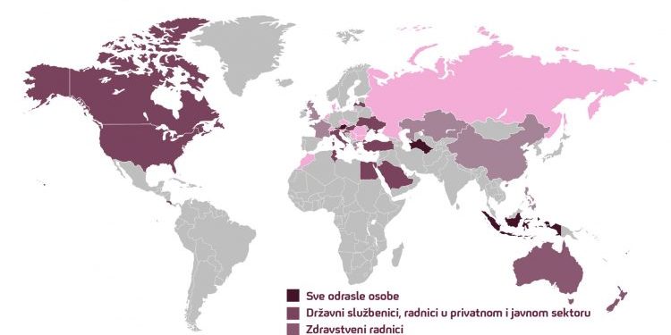 Koje zemlje uvode obaveznu vakcinaciju