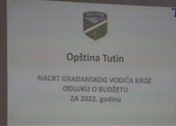 (VIDEO) U Tutinu održana Javna rasprava o budžetu za 2022. godinu.