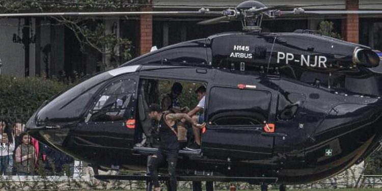 Neymar Mercedesovim helikopterom od 10 miliona eura stigao na trening reprezentacije