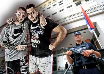 USTANIČKA DANAS POD OPSADOM: Kolona marica i jake policijske snage obezbeđuju dolazak Belivuka i Miljkovića u Specijalni sud