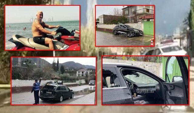 UBIJEN ALBANSKI BIZNISMEN: Izrešetali mu automobil, došlo je i do saobraćajne nesreće… (uznemiravajući foto)