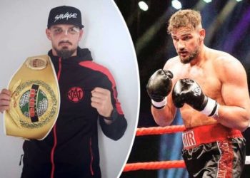 (VIDEO) Tutinac  Emir Ahmatović nije izdržao više od dvije runde: Hrvat ga isuviše lako pobijedio