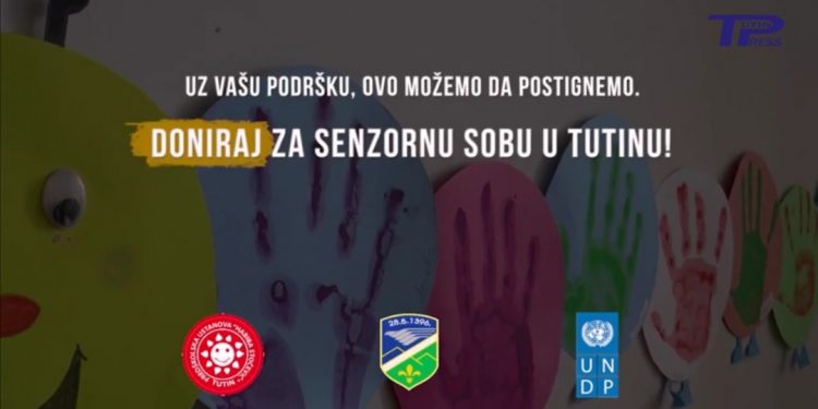 (VIDEO) Pokrenuta akcija za opremanje Senzorne sobe za djecu sa posebnim potrebama u Tutinu