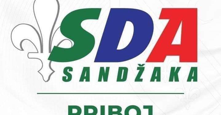 SAOPŠTENJE ZA JAVNOST SDA Sandžaka OO Priboj