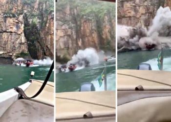 (VIDEO) HOROR SNIMAK: Stijena se obrušila na turiste, veliki broj smrtno stradalih…