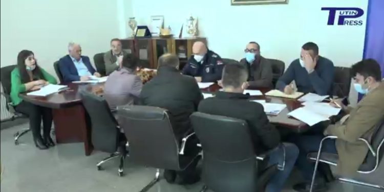 (VIDEO) Tutin: Zasedao Opštinski štab za vanredne situacije