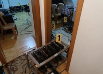 Policija u južnom delu Kosovske Mitrovice zaplenila 67 mašina za rudarenje kriptovaluta