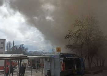 GORI AUTOBUSKA STANICA U SARAJEVU: Ima povrijeđenih…
