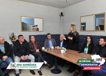 Kandidati za Narodne poslanike predvođeni Selmom Kučević danas su obišli naselje Kleče