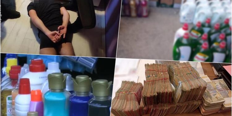 KAKO JE PALA DETERDŽENT MAFIJA: Neki proizvodi kancerogeni, zaplenjeno MILION EVRA, 13 automobila, dve kuće, plac, droga i oružje