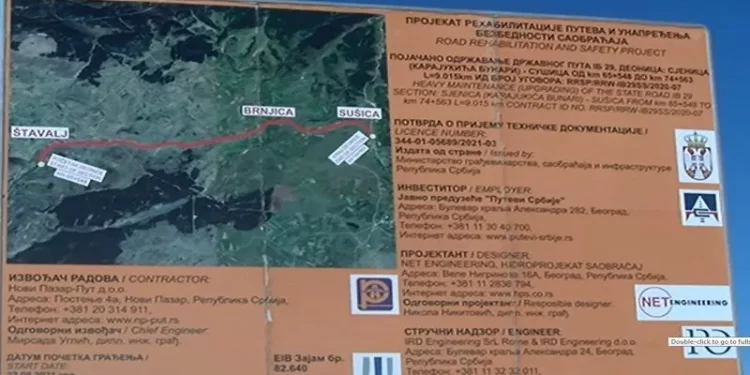 POSTRMAC IDE U ZABORAV! U toku radovi sanaciji puta prema Sjenici