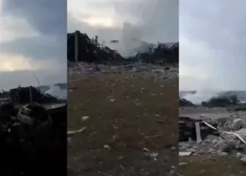 Rusi sravnili sa zemljom ukrajinsku fabriku tenkova (VIDEO)