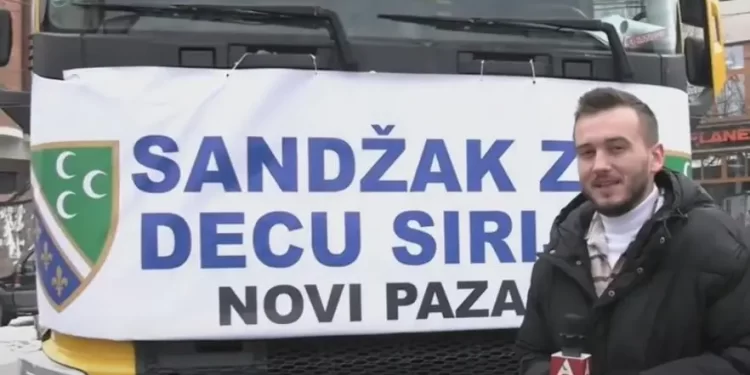 (VIDEO) Humanitarni kamion iz Sandžaka kreće za Siriju