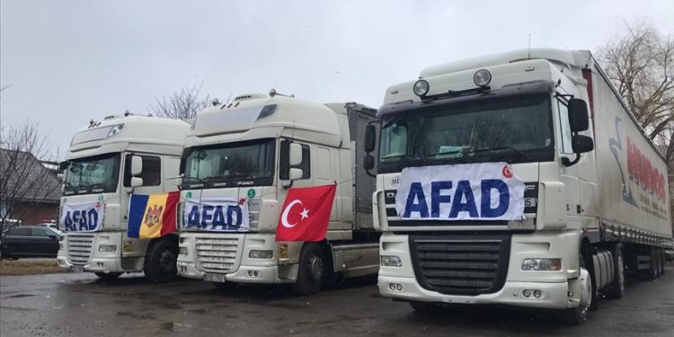 Humanitarna pomoć iz Turkiye stigla u Ukrajinu i Moldaviju
