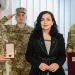 Predsjednica Kosova Osmani odlikovala ukrajinski kontingent KFOR-a