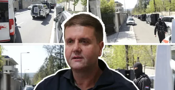 NIKO NE ZNA RAZLOG: U TOKU HAPŠENJE DARKA ŠARIĆA! Jake policijske snage blokirale ulicu u kojoj se nalazi VILA, tu su i pripadnici SAJ! … (foto, video)