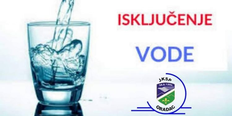 Tutin bez vode u petak od 13:00 do 20:00 časova