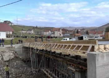 (VIDEO) Izgradnja mosta na rijeci Vidrenjak u završnoj fazi