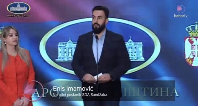 Imamović: U Skupštini Srbije reč dobijaju samo Bošnjaci koji hvale režim (Video)