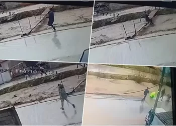 UŽAS- SNIMAK IZ NOVOG PAZARA: ELVIS SKOČIO U NABUJALU RIJEKU DA SPASI OCA I KOMŠIJU, NESTALI SU U VODI… (foto, video)