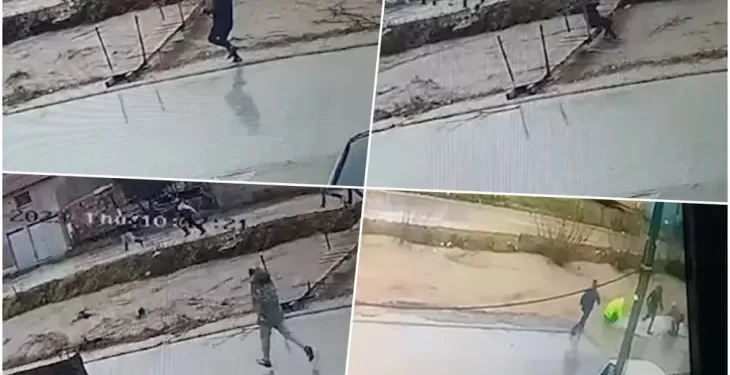 UŽAS- SNIMAK IZ NOVOG PAZARA: ELVIS SKOČIO U NABUJALU RIJEKU DA SPASI OCA I KOMŠIJU, NESTALI SU U VODI… (foto, video)