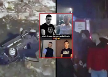 Rožaje: OVO SU MLADIĆI KOJI slijeteli u koritu Ibra, trojica poginula na licu mjesta, četvrti teško povrijeđen