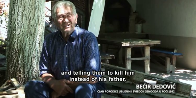 Umro je Bećir Dedović, ranjenog sina Muradifa ubio da ne padne u srpske ruke: Babo, halal ti bila moja krv