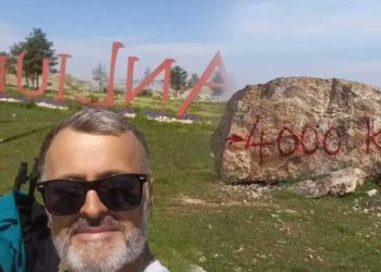 Enver Beganović nakon 138 dana pješačenja prešao 4.000 kilometara