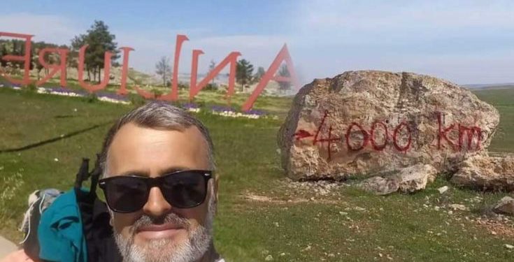 Enver Beganović nakon 138 dana pješačenja prešao 4.000 kilometara