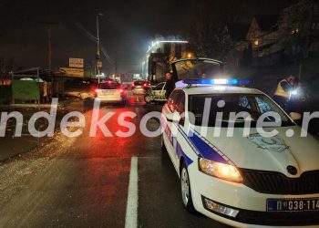 UDES U NOVOM PAZARU! Jedno lice povređeno (FOTO)