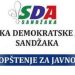 SAOPŠTENJE ZA JAVNOST