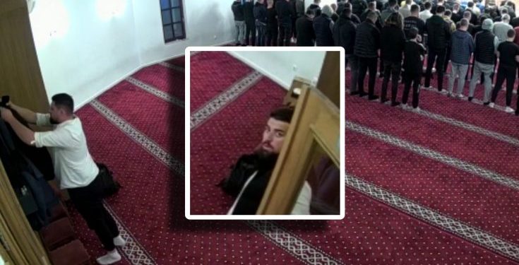 Novi Pazar: Lopov u Arap džamiji krade dok vjernici klanjaju /VIDEO/