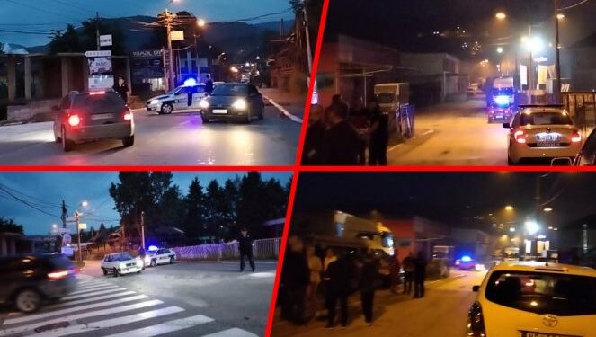 Novim Pazarom se širi opasna materija, policija i vatrogasci na terenu