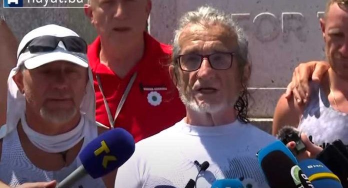 /VIDEO/ Tutinac Boban Pantović u Potočarima: Ovakve zločine mogu da urade samo zli ljudi