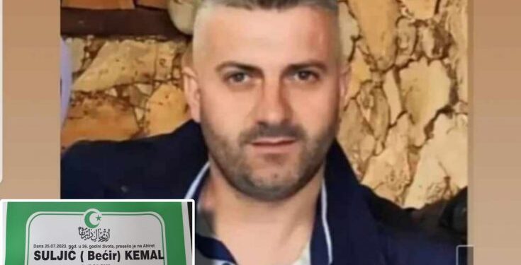 Danas dženaza tragično stradalom Kemalu Suljkiću
