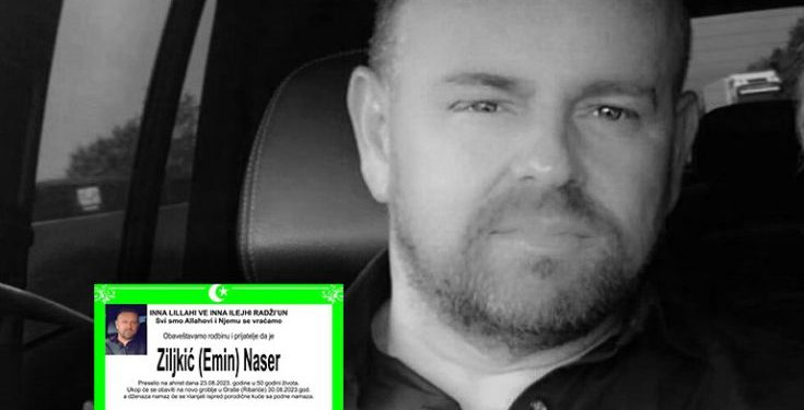 Sutra dženaza tragično nastradalom Tutincu Naseru Ziljkiću