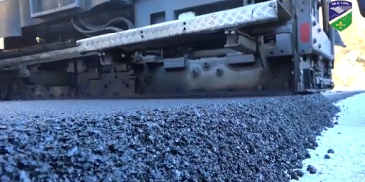 (VIDEO)Tutin: Asfaltirano još 1 km puta kroz kanjon Vidrenjaka
