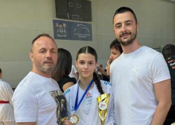 Zlatna Hana Kecap  na Beogradskom Kupu u Karateu