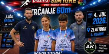Zlatiborska dominacija: Mladi atletičari AK Tutin izborili plasman na državno prvenstvo